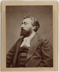 Léon Gambetta (1838-1882), advokat och politiker. av Etienne Carjat