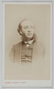 Porträtt av Jules Ferry (1832-1893), politiker, advokat, befullmäktigad minister av Etienne Carjat