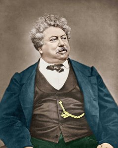Porträtt av Alexandre Dumas Père av Carjat. av Etienne Carjat