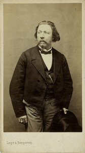 Porträtt av Francois George-Hainl 1807-1873. av Etienne Carjat