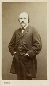 Porträtt av kompositören Victor Massé 1822-1884, ca 1865. av Etienne Carjat