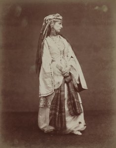 Sarah Bernhardt i "Zaire" av Voltaire av Etienne Carjat