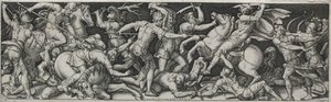 Strider och triumfer, troligen 1560-talet. av Etienne Delaune