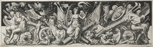 Strider och triumfer, troligen 1560-talet. av Etienne Delaune