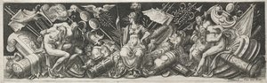 Strider och triumfer, troligen 1560-talet. av Etienne Delaune