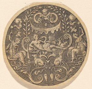 Leda av Etienne Delaune