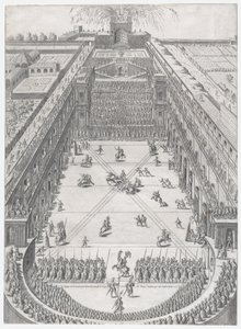 Mirror of Roman Magnificence: Gift of Annibale Altemps och Ortensia Borromeo, Rom,..., 1565. av Etienne Duperac