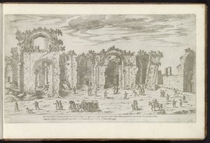 Diocletianus bad i Rom Forntida byggnader (serietitel) I vestigi dell