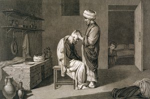 "Barberaren", 1822 av Etienne Frederic Lignon