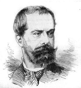 Porträtt av Paul Deves (1837-1889), fransk advokat och politiker. Gravyr av Bocour i "" Le Monde Illustré"" nr 1287 den 26 november