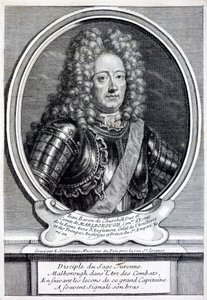 John Churchill av Etienne Jehandier (after) Desrochers