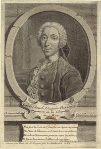 Louis-Claude Daquin av Etienne Jehandier Desrochers