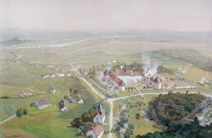Den franska arméns återerövring av Chateau de Mondement den 9 september 1914 under det första slaget vid Marne 1915