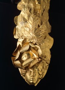 Diadem (krona), från Spina (Emilia Romagna). Etruskisk civilisation, 400-talet f.Kr. av Etruscan