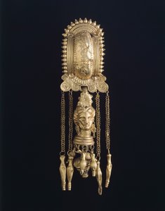 Örhänge, från Todi (Umbria). Etruskisk civilisation, 400-talet f.Kr. av Etruscan