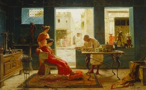 Pompeji Antiques (olja på duk)