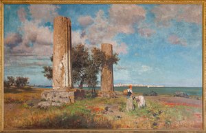 Jupiters tempel i Syrakusa av Ettore de Maria Bergler