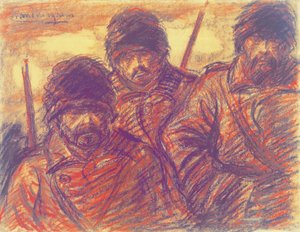 Drei russische Soldaten