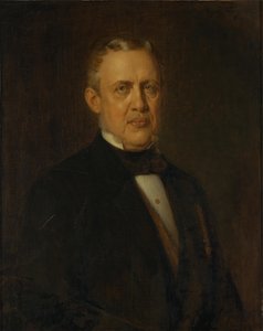 Överhusets ordförande, greve Ferdinand Trauttmansdorff av Eugen Felix
