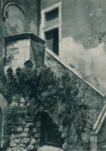 Ett lugnt hörn av Taormina, Sicilien, Italien, 1927 av Eugen Poppel
