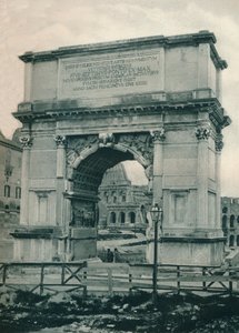 Titusbågen, Rom, Italien, 1927 av Eugen Poppel