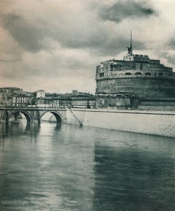 Castel Sant Angelo, Rom, Italien, 1927 av Eugen Poppel
