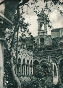 Kyrkan San Giovanni degli Eremiti, Palermo, Sicilien, Italien, 1927