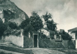Garden, Taormina, Sicilien, Italien, 1927 av Eugen Poppel