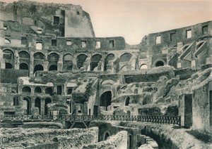 Interiör av Colosseum, Rom, Italien, 1927 av Eugen Poppel