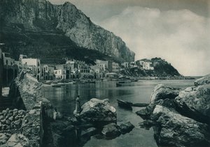 Marina Grande, Capri, Italien, 1927 av Eugen Poppel