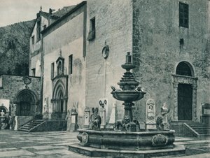 Offentlig fontän, Palermo, Sicilien, Italien, 1927 av Eugen Poppel