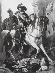 Ofen (Buda) tas från turkarna av Eugen von (after) Blaas