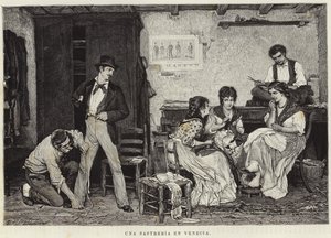 En skräddare i Venedig av Eugen von Blaas