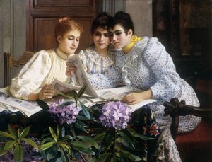 Att välja Trousseau av Eugen von Blaas