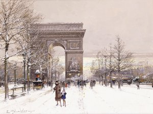 Triumfbågen av Eugene Galien Laloue