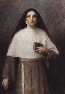 St Clare (färglitografi)