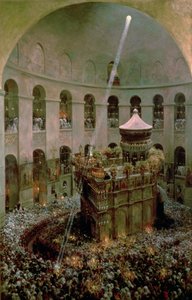 Heliga gravens kyrka, Jerusalem: Fetes de Flambeaux