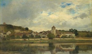 Byn La Celle-sous-Moret.