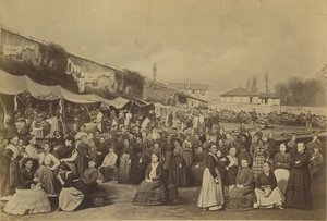 Prison des Chantiers, 15 augusti 1871, Versailles, 1870-71.