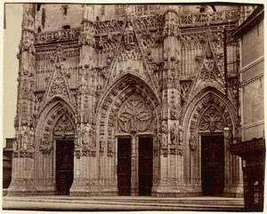 Abbeville, Saint-Vulfran av Eugène Atget