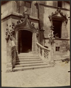 Beauvais, före detta justitiepalats av Eugène Atget