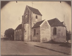 Bures (Kyrka) av Eugène Atget
