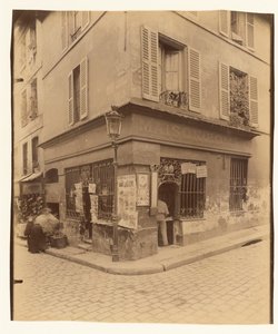 Kabaret, Rue Mouffetard av Eugène Atget
