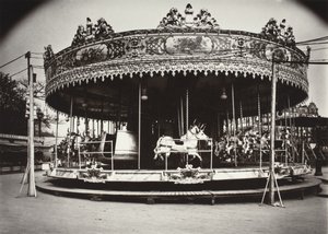 Karusell av Eugène Atget