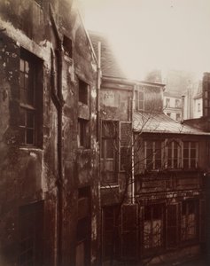 Gård i Rouen av Eugène Atget