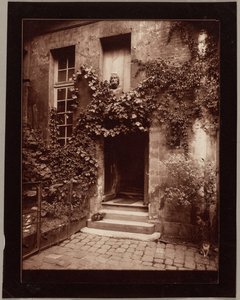 Gård i Rouen av Eugène Atget