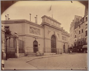 École polytechnique, Rue Descartes av Eugène Atget