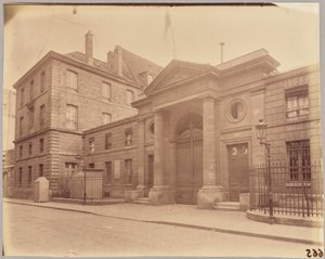 Välgörenhetssjukhuset av Eugène Atget