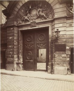 Hôtel des Ambassadeurs de Hollande, 47 rue Vieille-du-Temple av Eugène Atget