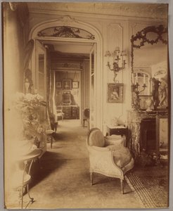 Interiör hos Mlle Sorel från Comédie-Française, Avenue des Champs-Élysées av Eugène Atget